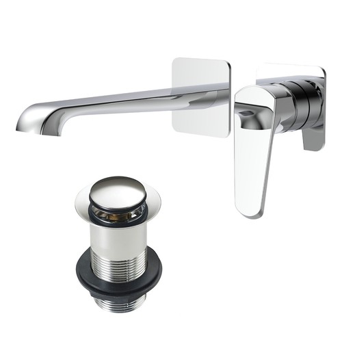 Lunaris chrome wall - chrome,