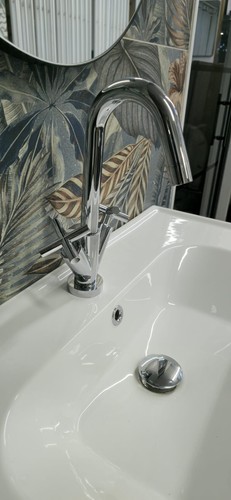 Basin tap with - basin,