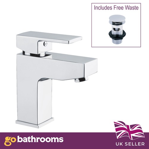 Chrome mono basin tap brass - chrome,