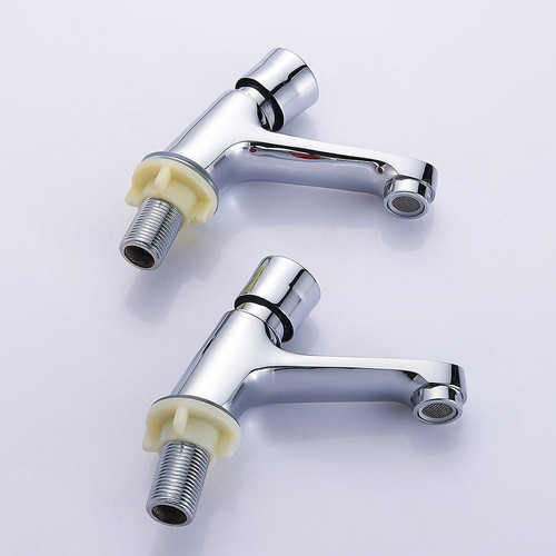Bathroom basin taps pair 2 - basin, pair,