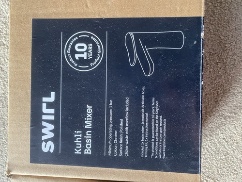 Swirl basin tap - basin,