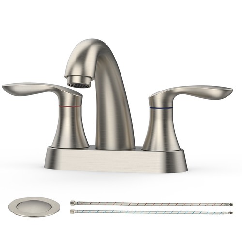 Silver bathroom basin sink - silver, 3