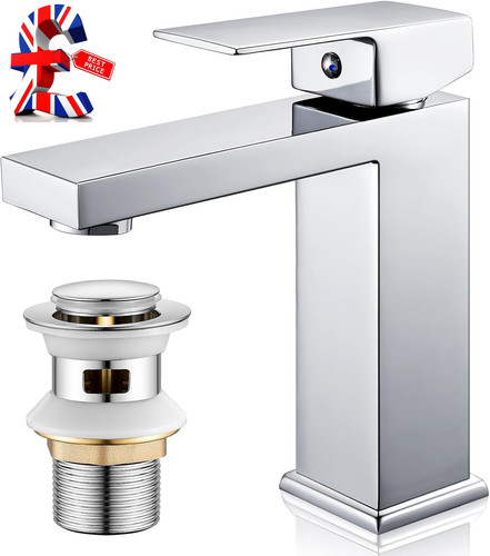 Basin tap with waste bathroom - tap,