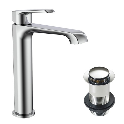 Lunaris chrome tall mono - tall, basin