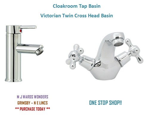 Bathroom cloakroom tap - tap, basin