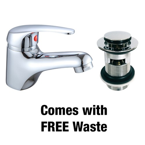 Cloakroom basin tap chrome - cloakroom,