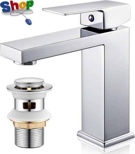 Basin tap with - with, waste,